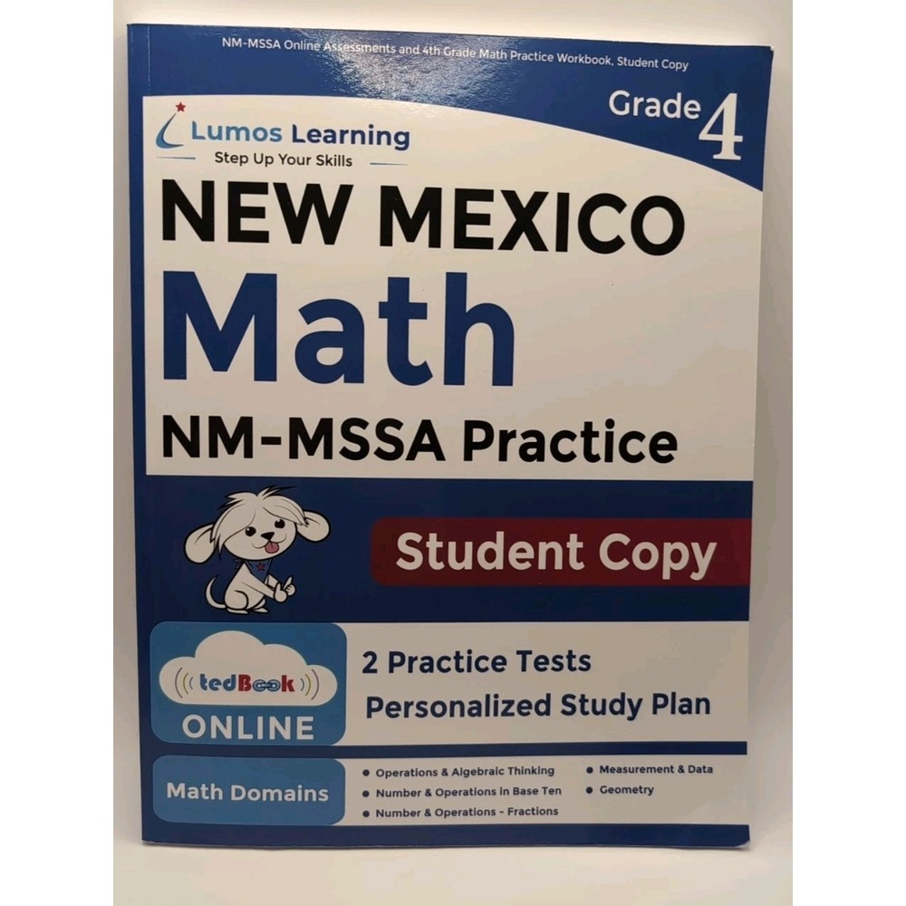 New Mexico Math Nm-mssa Practice Grade 4 Lumos Learning Student Copy